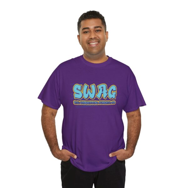 SWAG - Unisex Heavy Cotton Tee - Image 7