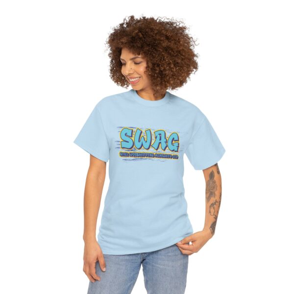 SWAG - Unisex Heavy Cotton Tee - Image 3