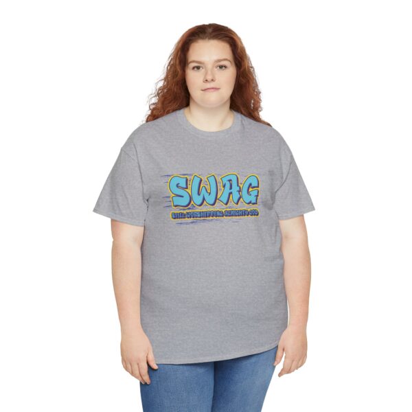 SWAG - Unisex Heavy Cotton Tee - Image 9