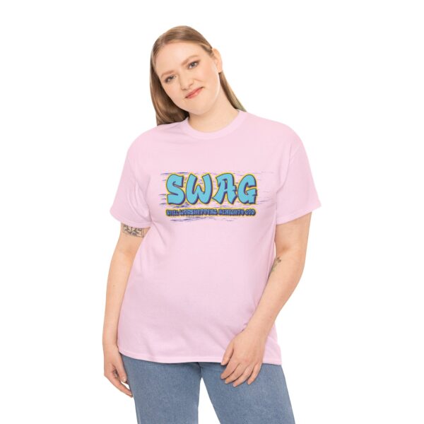 SWAG - Unisex Heavy Cotton Tee - Image 4
