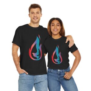 Holy Spirit Fire (RPB) - Unisex Heavy Cotton Tee