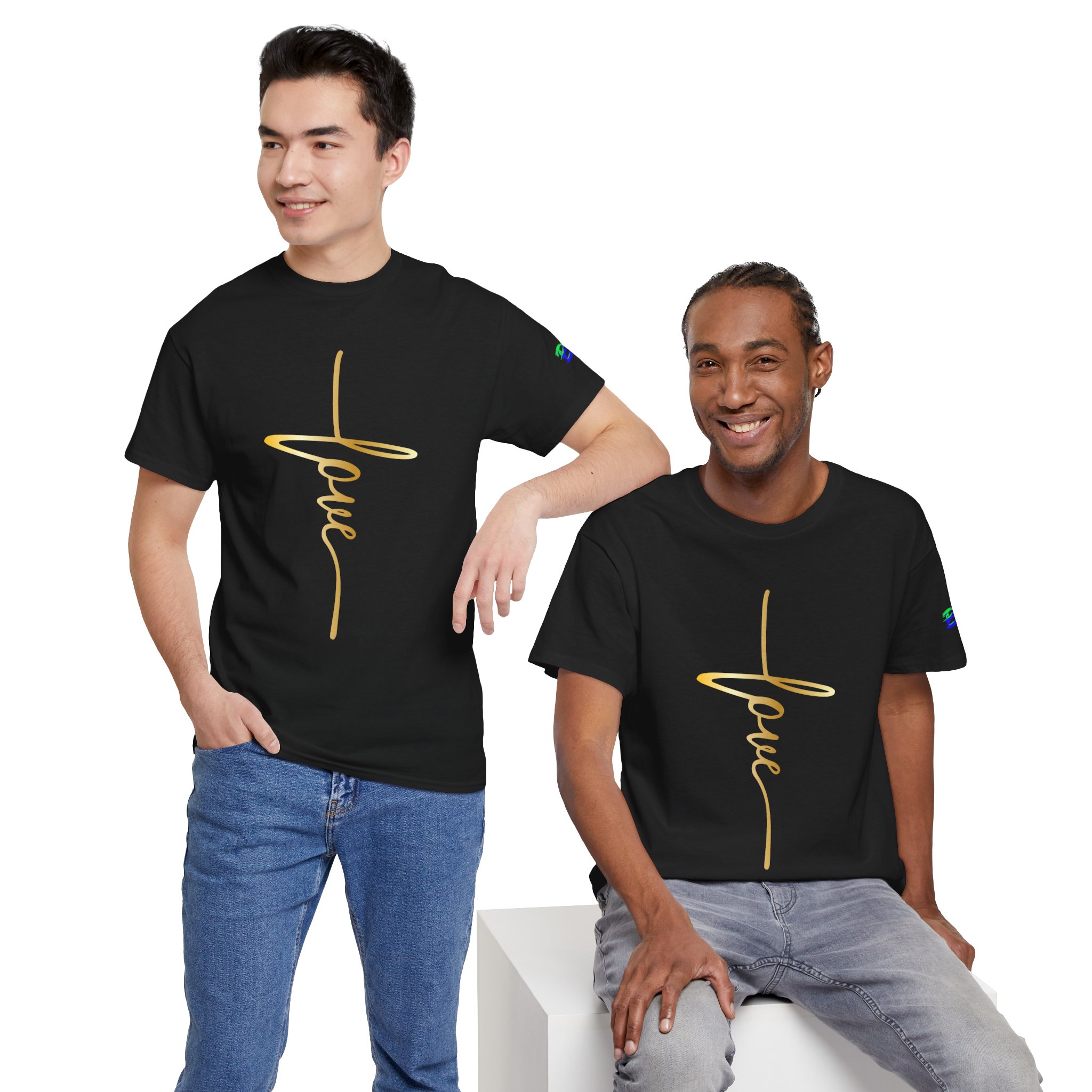 Love Cross (Gold) - Image 4