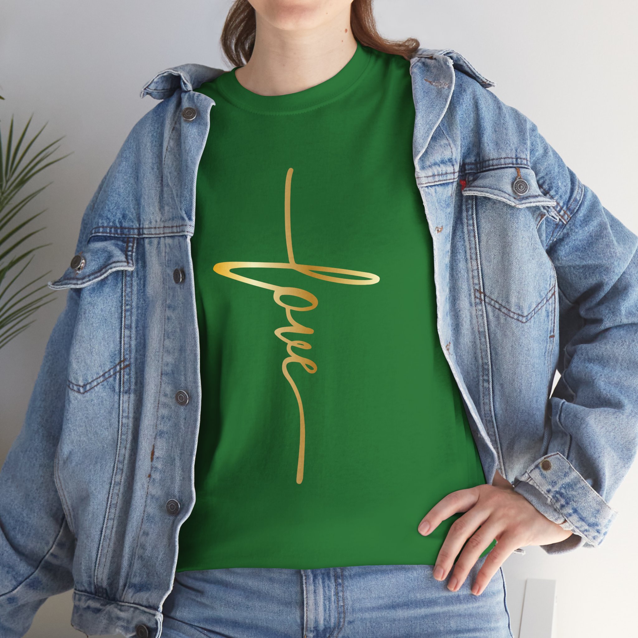 Love Cross (Gold) - Image 7