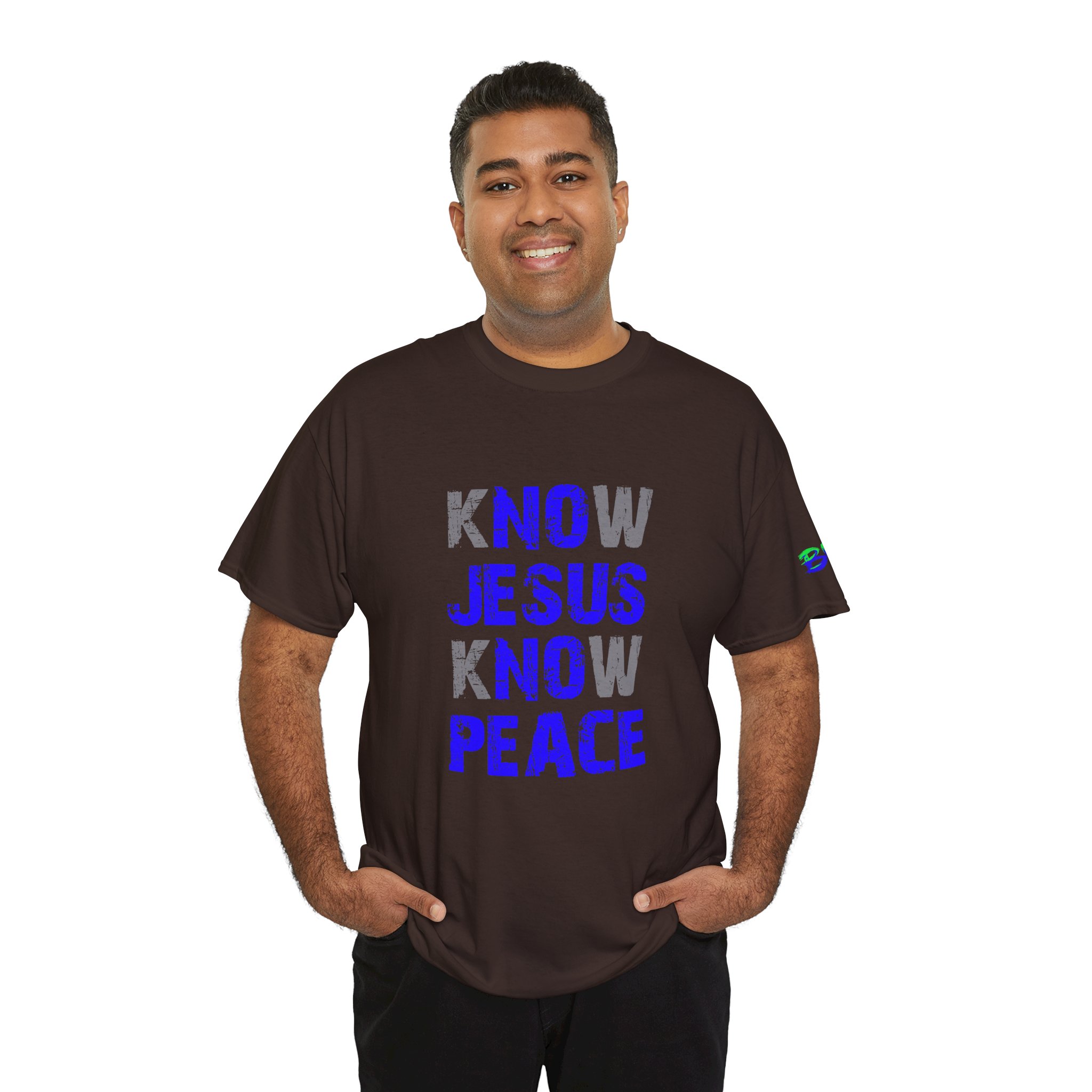 Know Jesus Know Peace (Blue) - Image 5