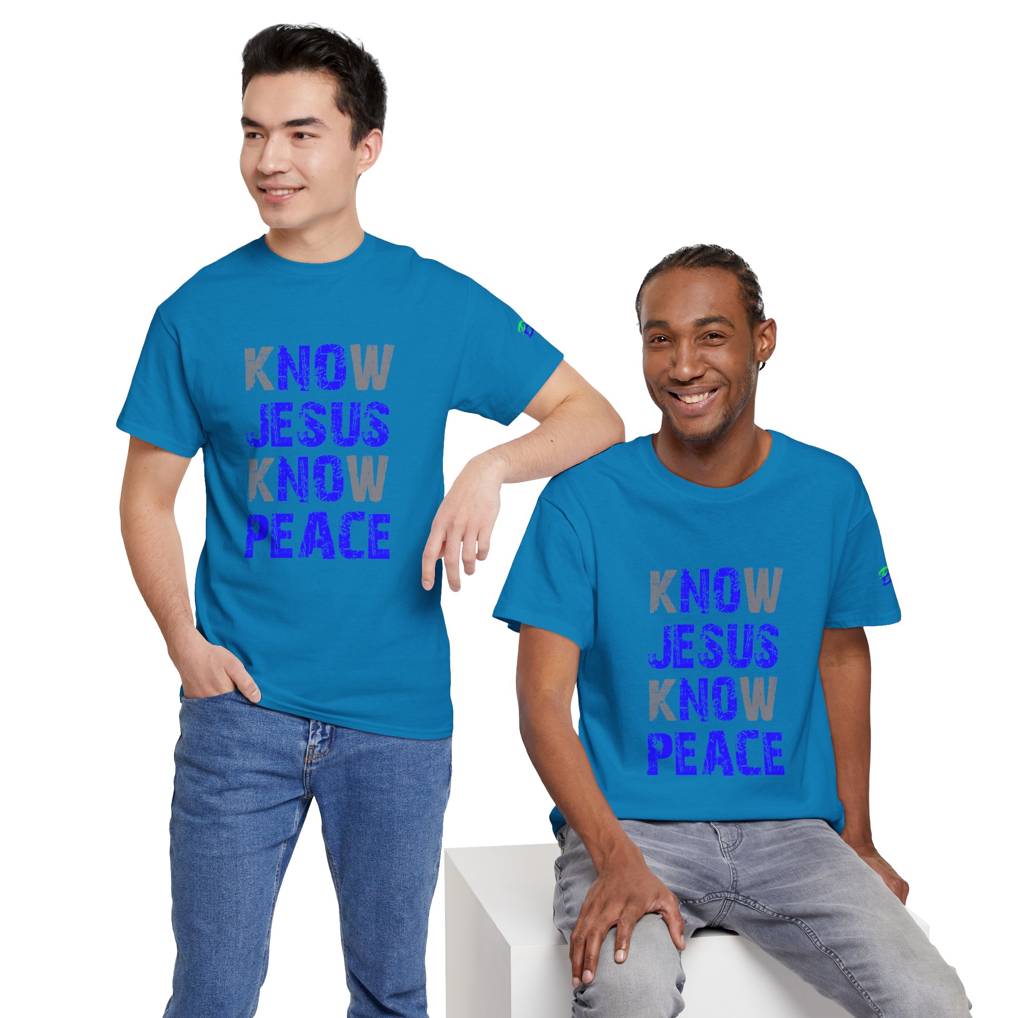 Know Jesus Know Peace (Blue) - Image 7