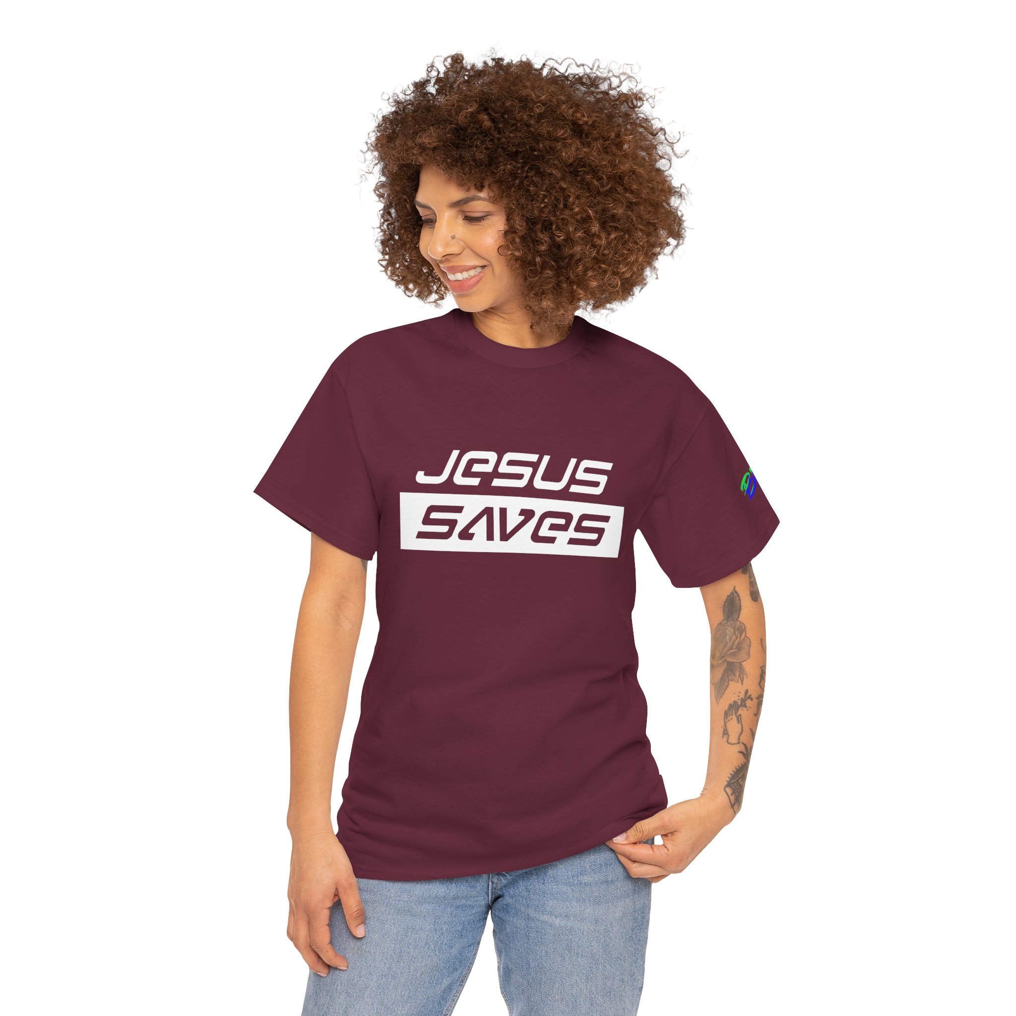 Jesus Saves (White) - Image 5