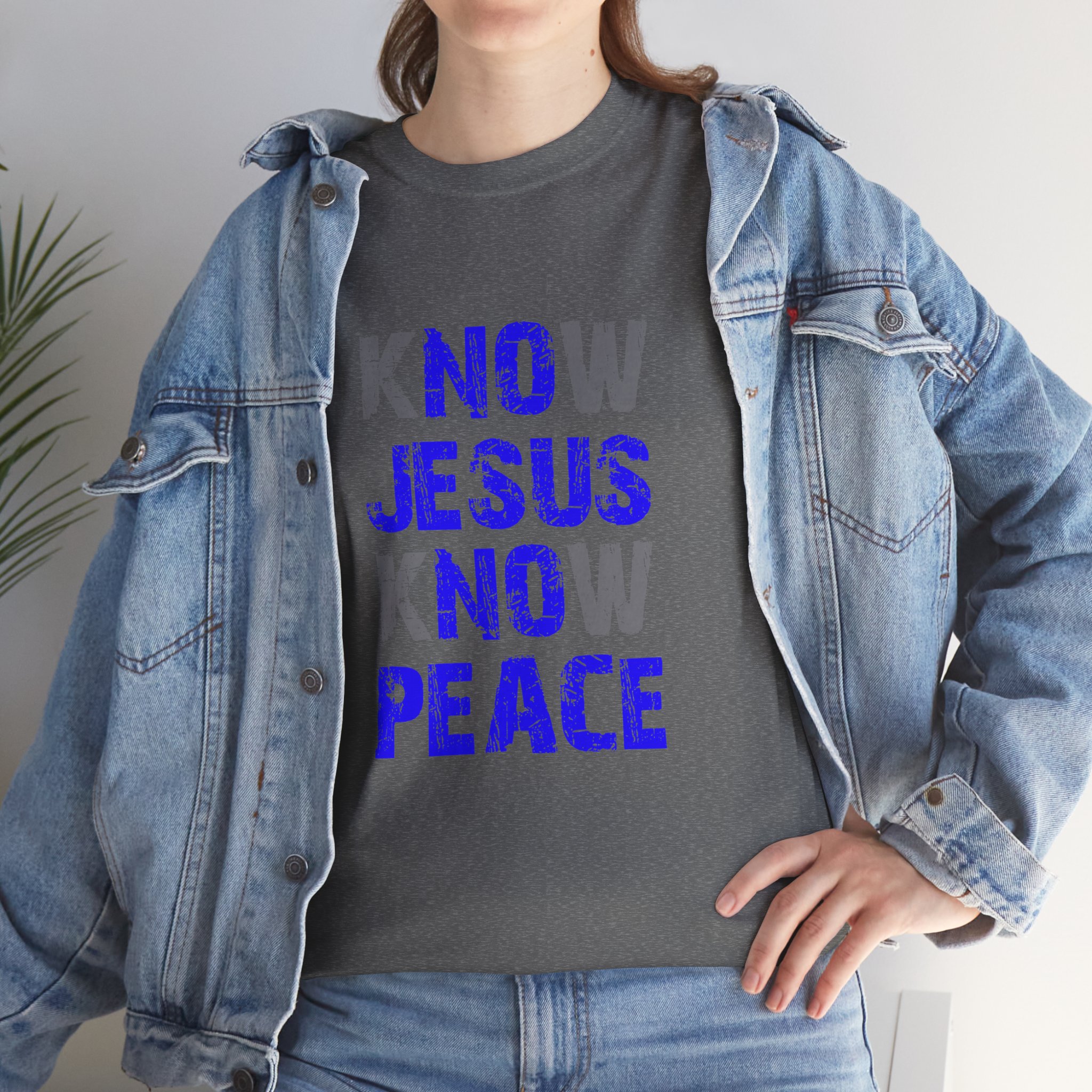 Know Jesus Know Peace (Blue) - Image 8