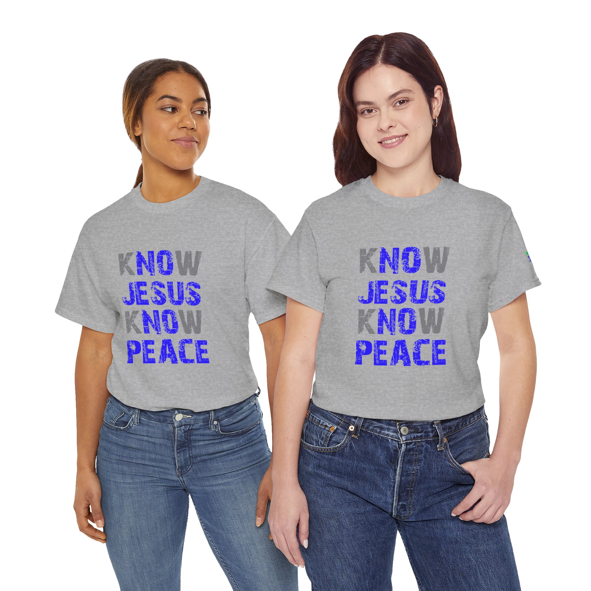 Know Jesus Know Peace (Blue) - Image 3