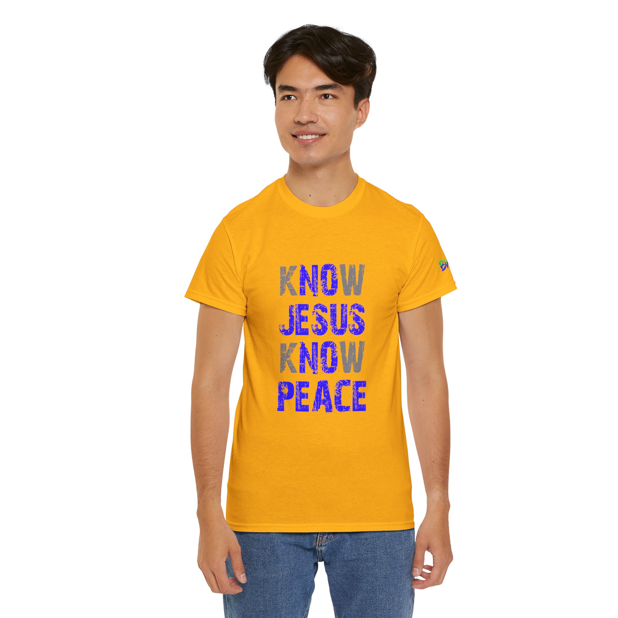 Know Jesus Know Peace (Blue) - Image 4