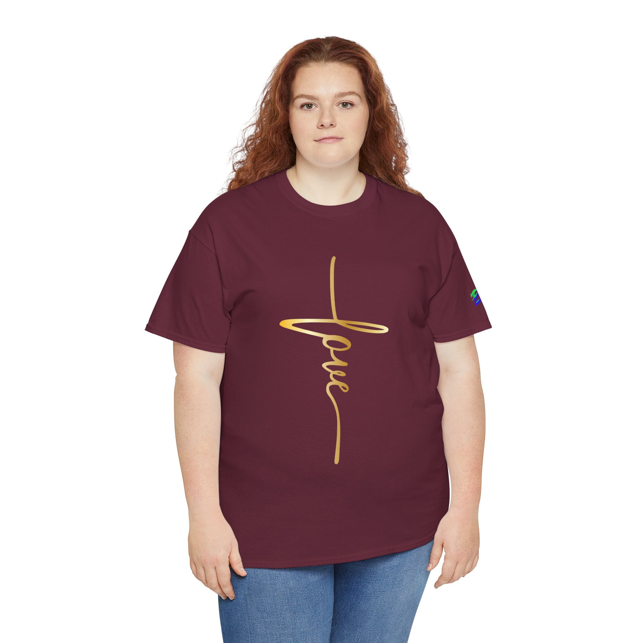 Love Cross (Gold) - Image 6