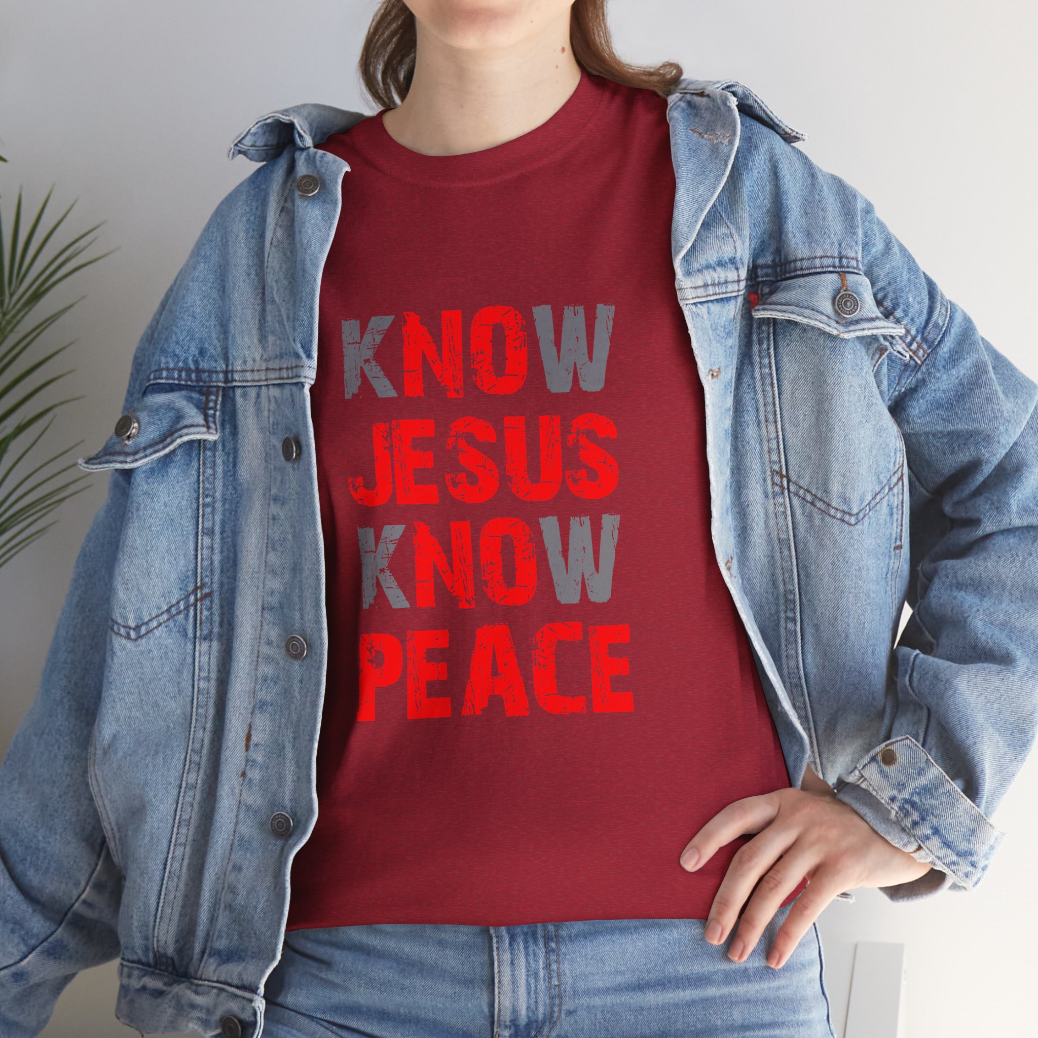 Know Jesus Know Peace (Red) - Image 13