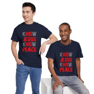 Know Jesus Know Peace (Red)