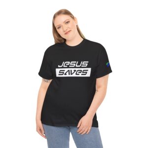 Jesus Saves (White)