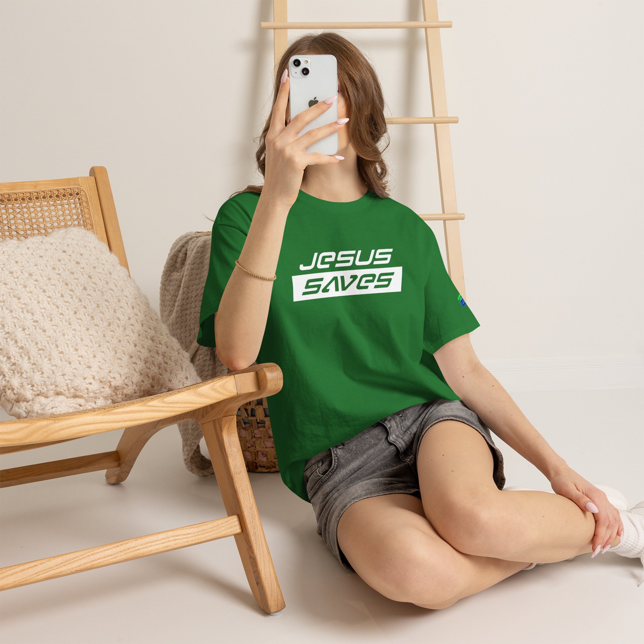 Jesus Saves (White) - Image 7