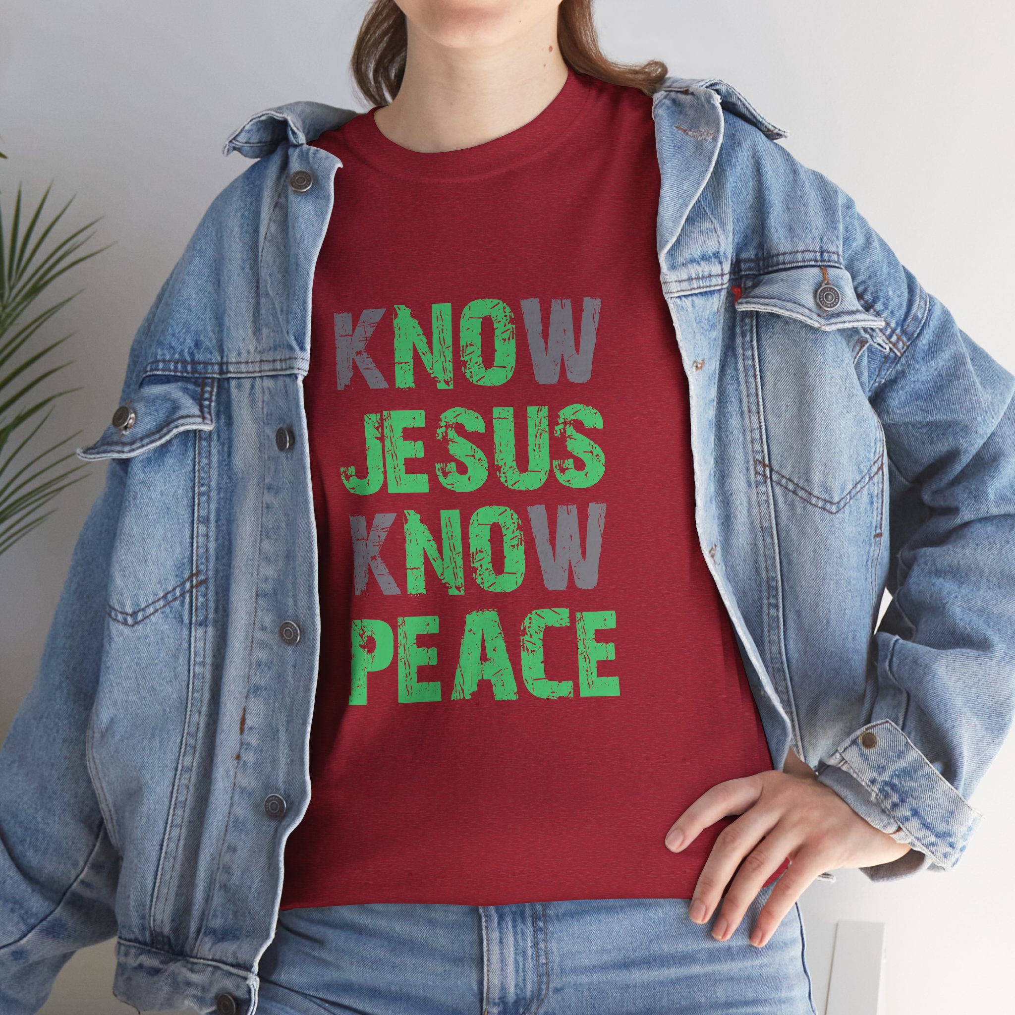 Know Jesus Know Peace (Green) - Image 13